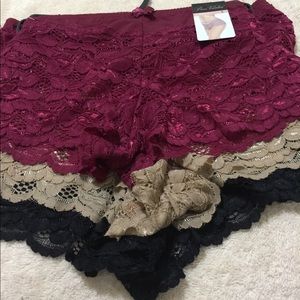Prima Valentina Lace Panties Boyshort Style